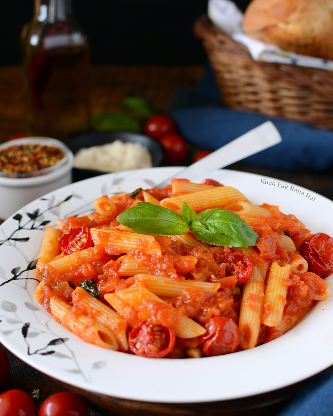 Penne Arrabiata | Red Sauce Pasta