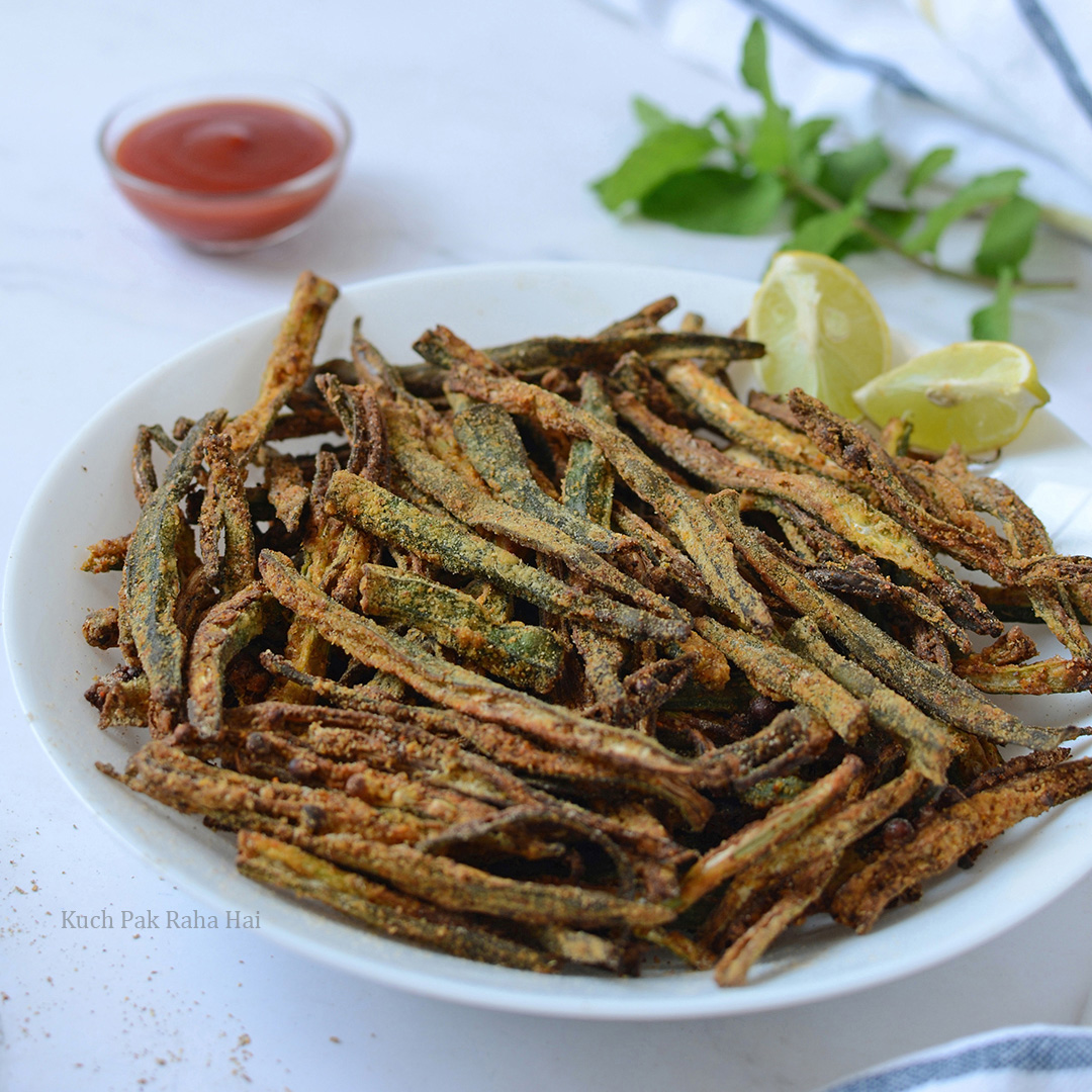 Kurkuri Bhindi Air Fryer Recipe