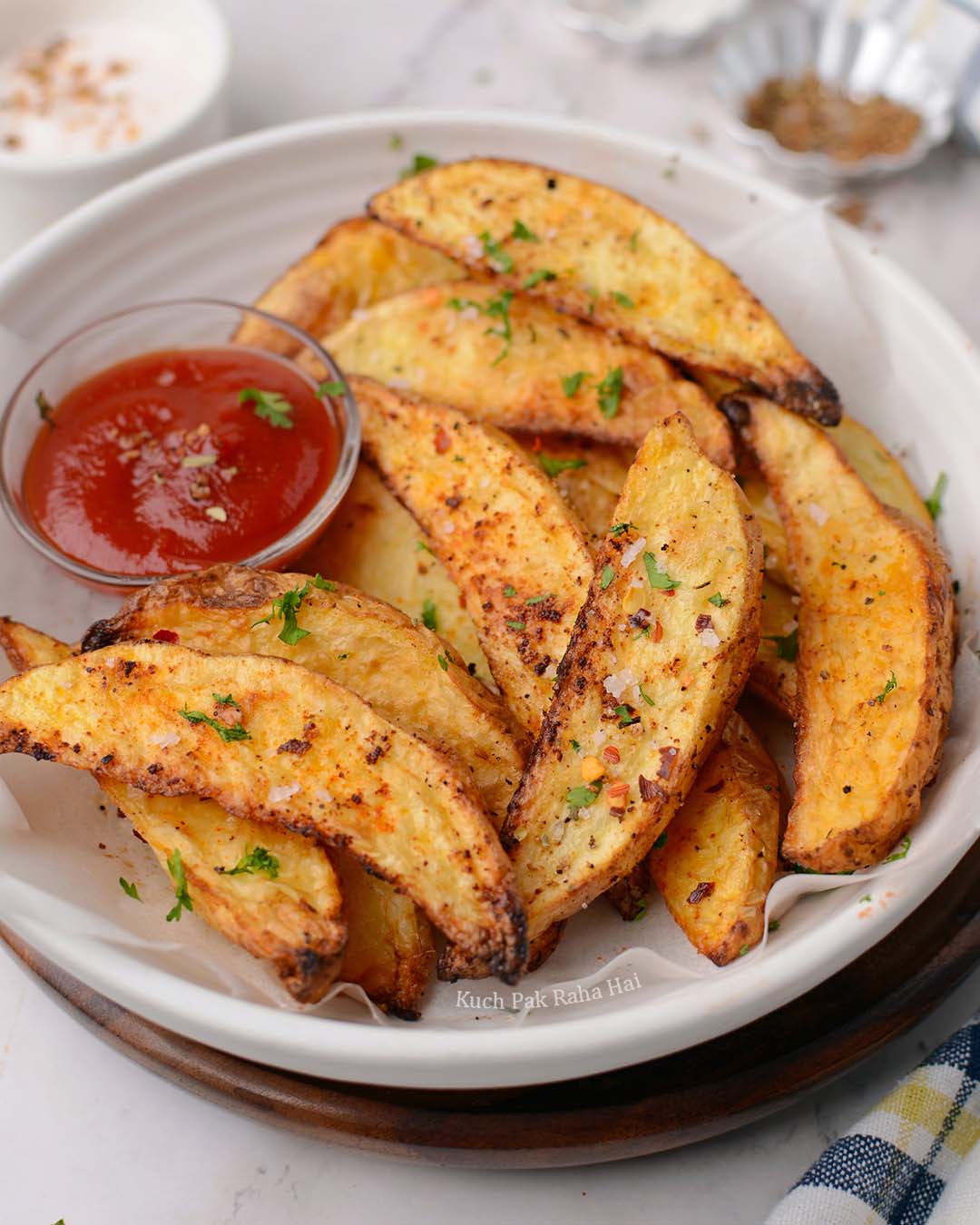 Air Fryer Potato Wedges