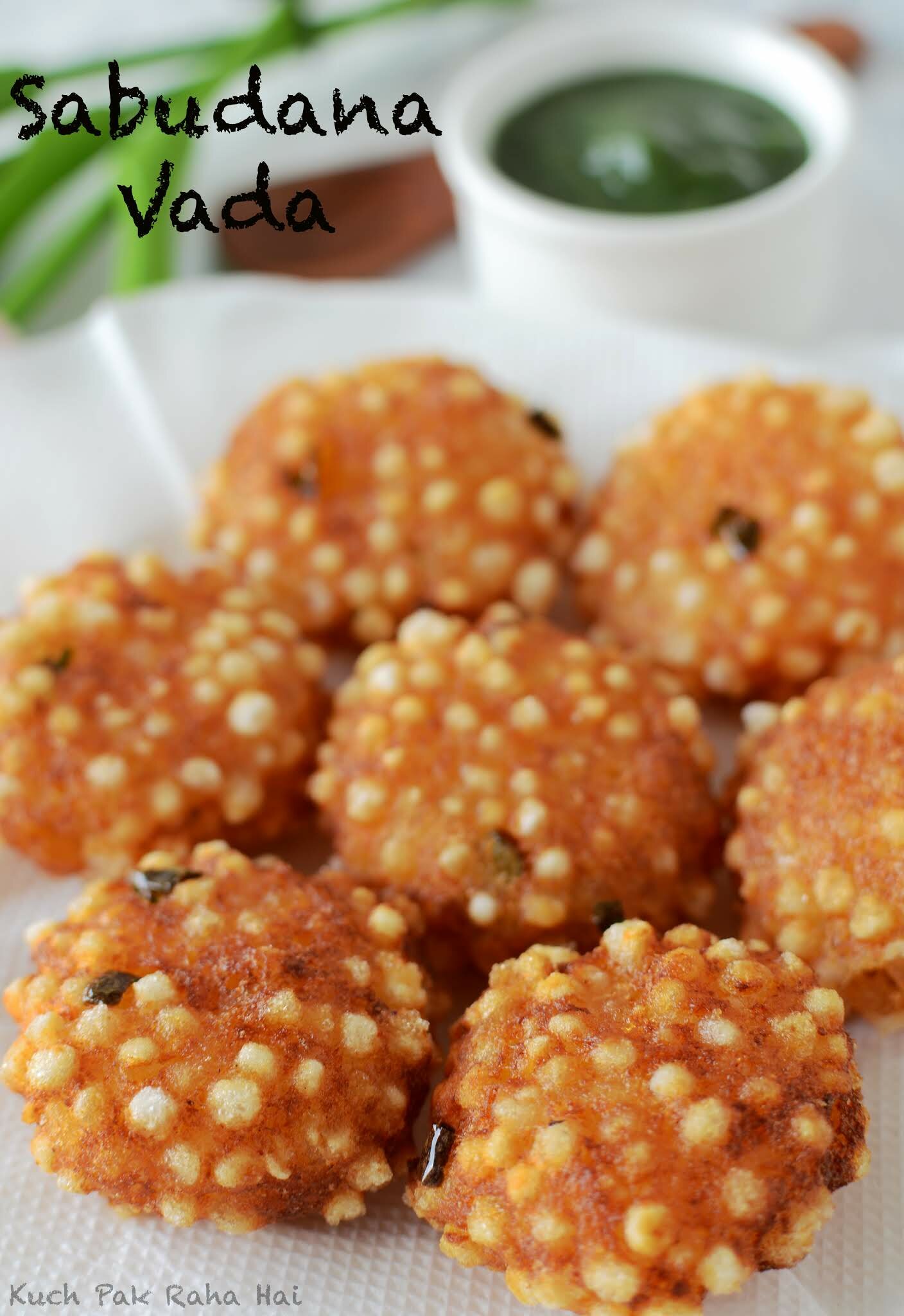 Crispy Sabudana Vada Recipe