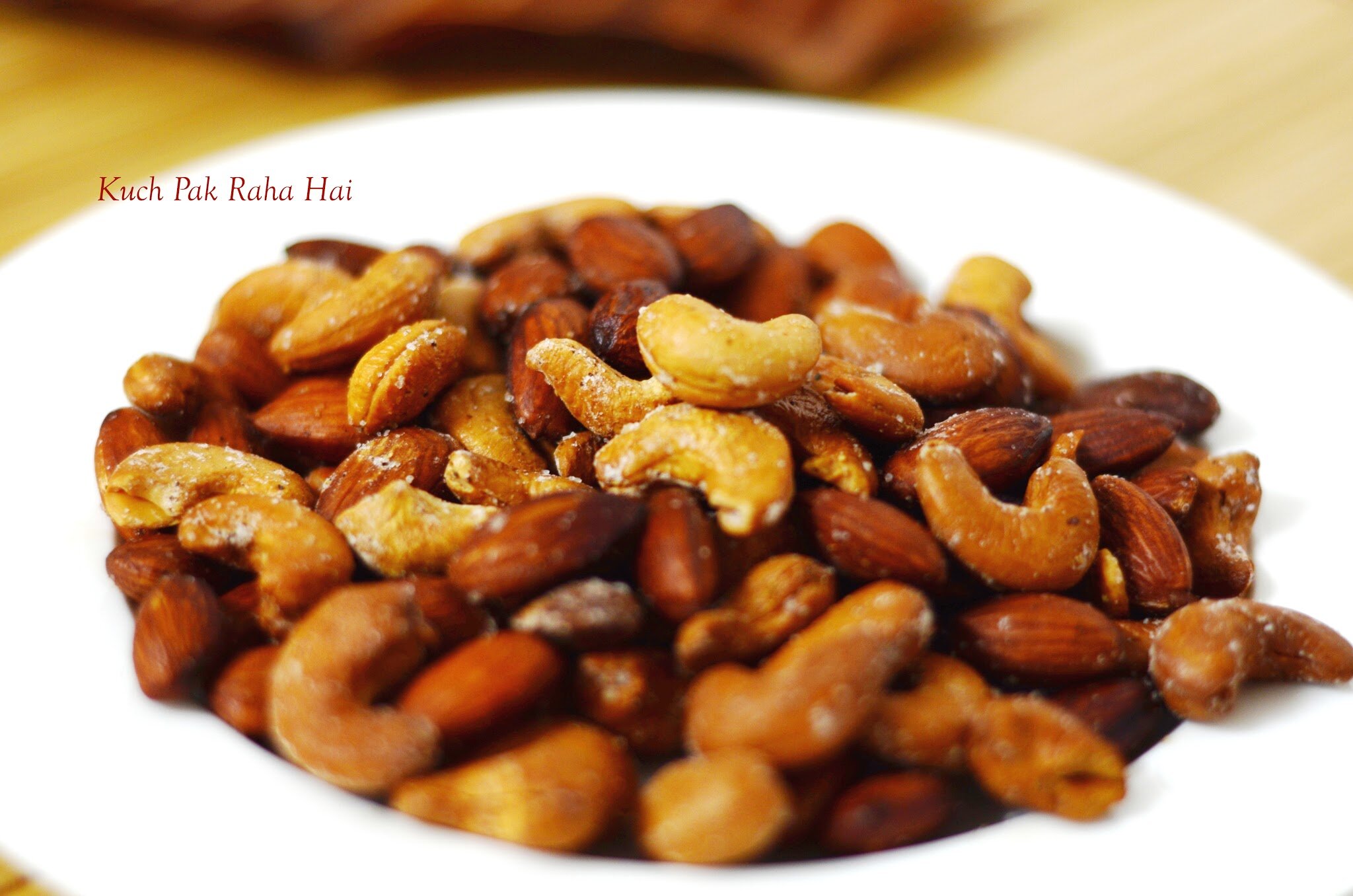 Roasted Almonds & Cashews in Air Fryer 