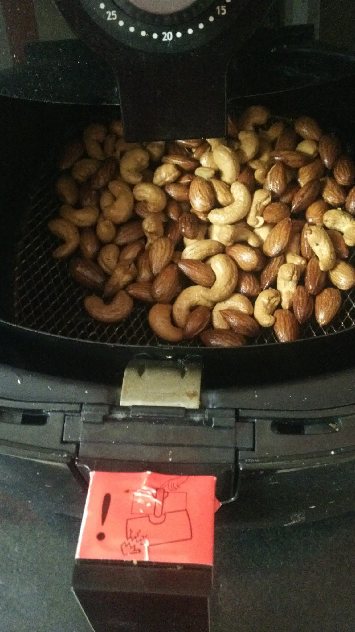 Roasted Almonds & Cashews in Air Fryer 