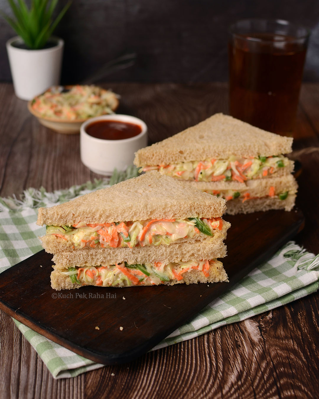 Cold Coleslaw Sandwich Recipe