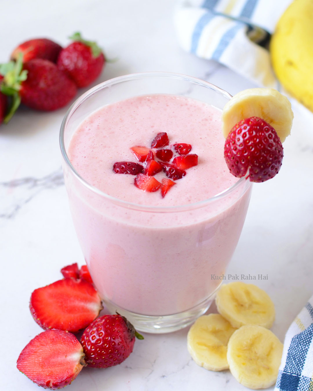 Banana Strawberry Smoothie