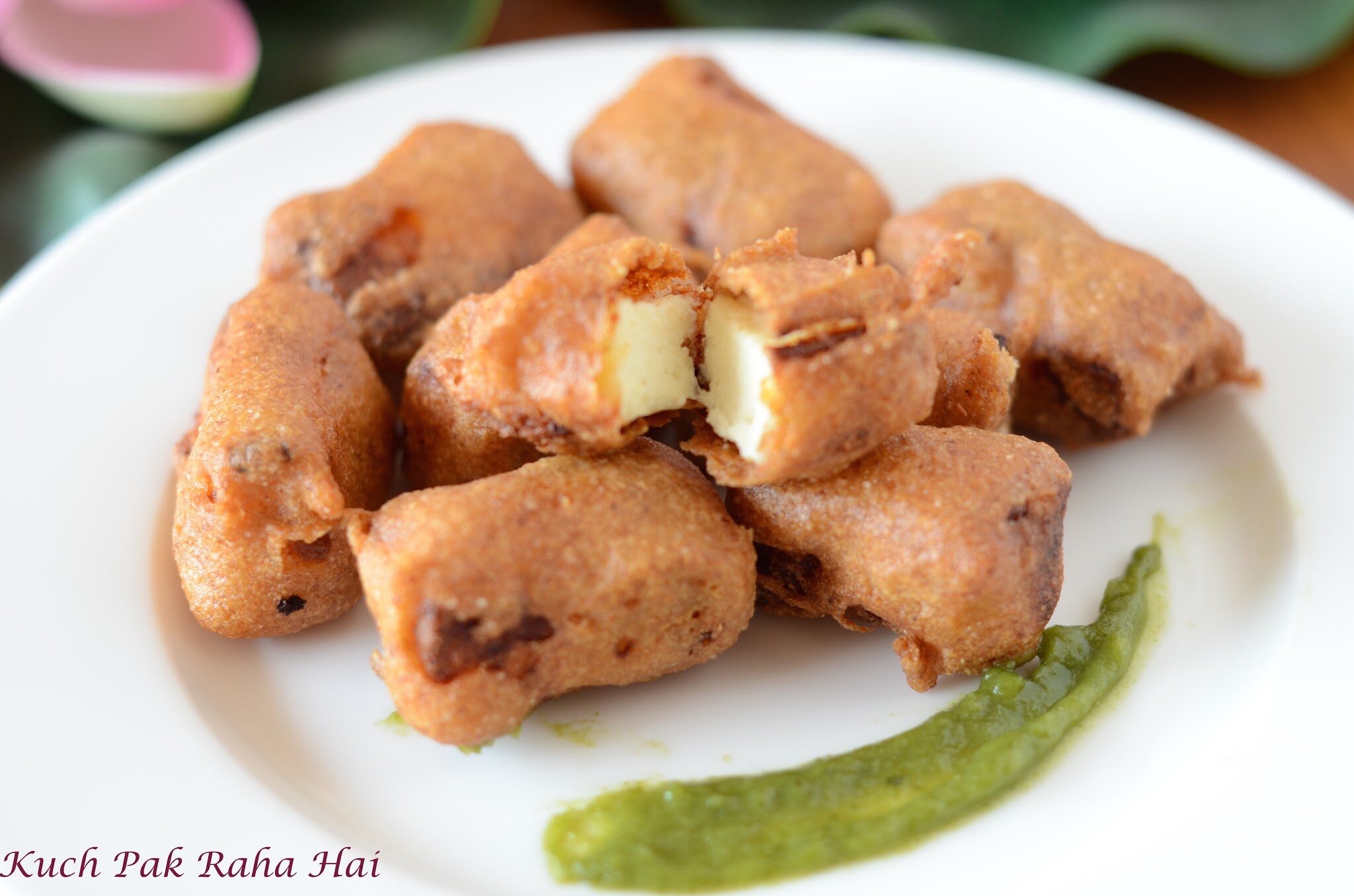 Navratri Paneer Pakora Vrat Kuttu Paneer Pakora