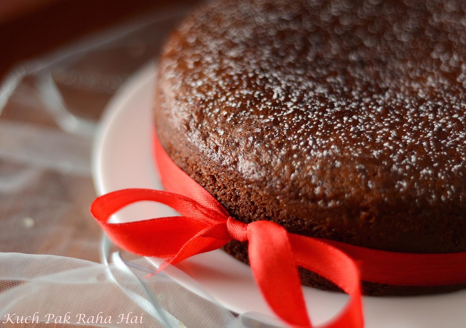 Chocolate Cake made in pressure cooker.