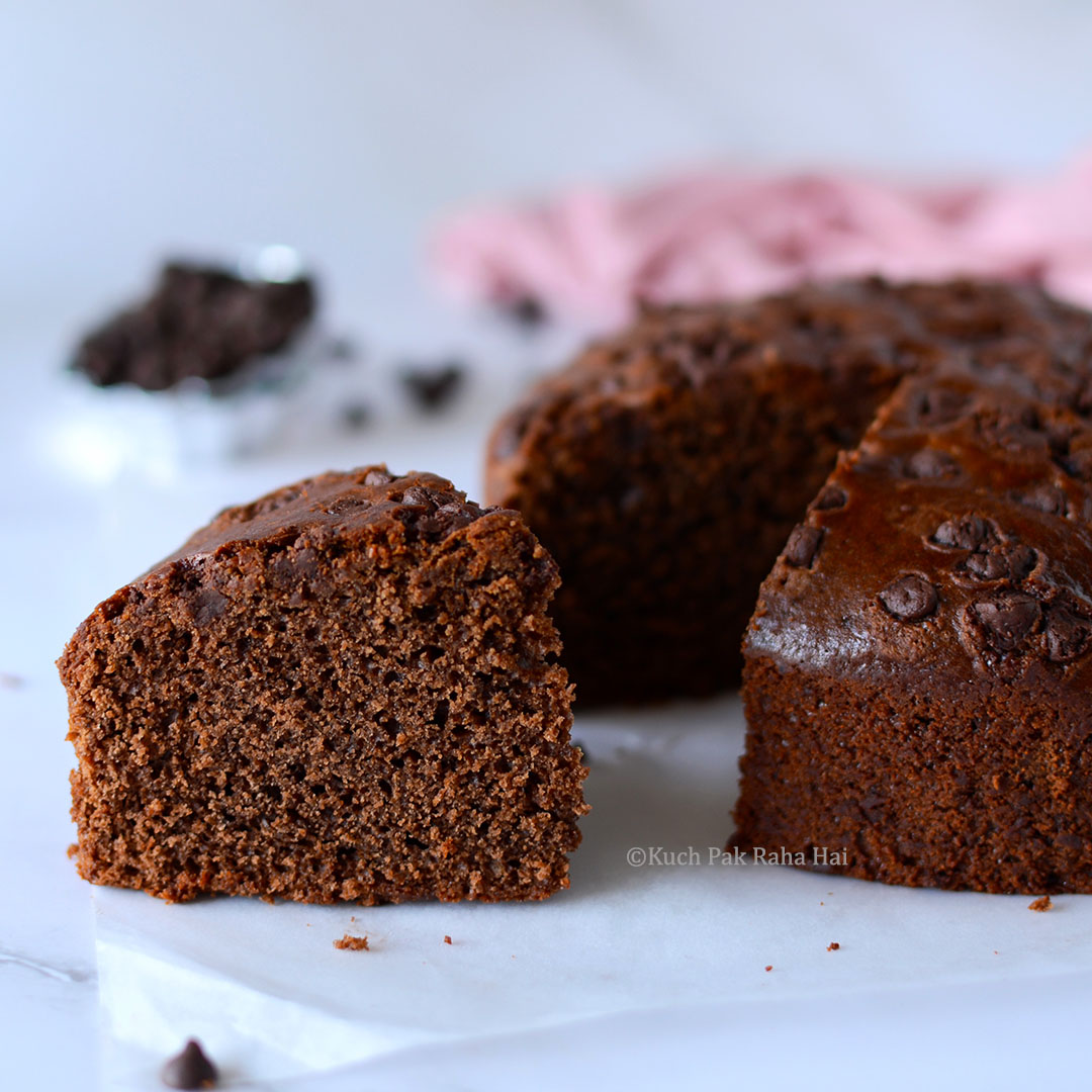 Eggless Chocolate Cake Recipe