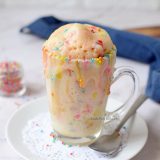 Vanilla Mug Cake in Microwave without eggs