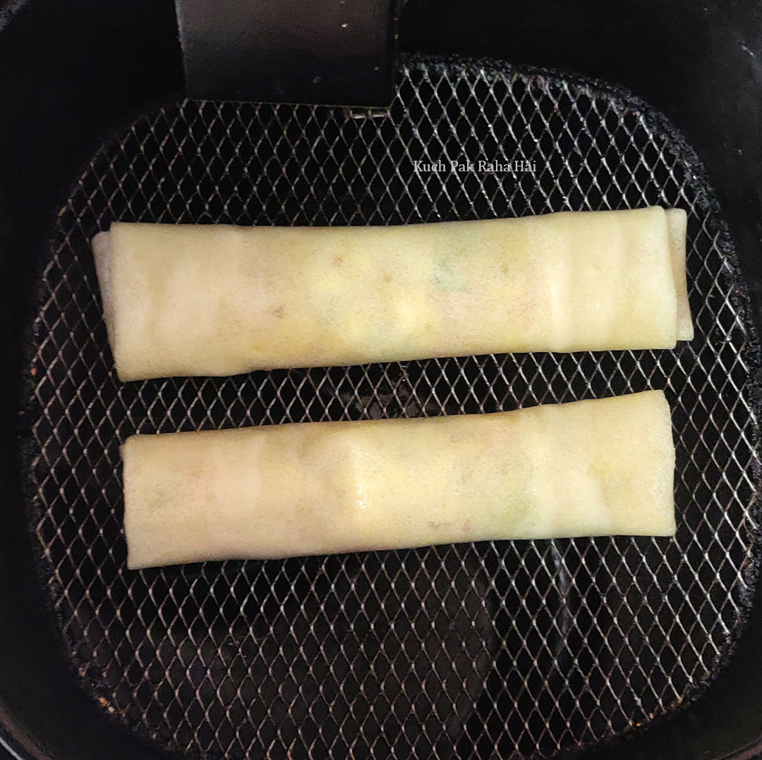 Cheese rolls in air fryer.