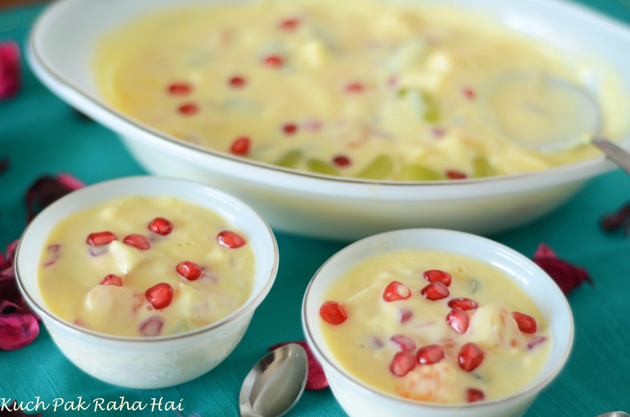 Fruit Custard Recipe Chilled Summer Dessert