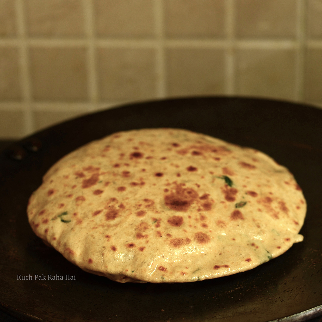 How to make soft puffed up paratha