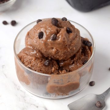 Vegan Chocolate Ice cream (nice cream)