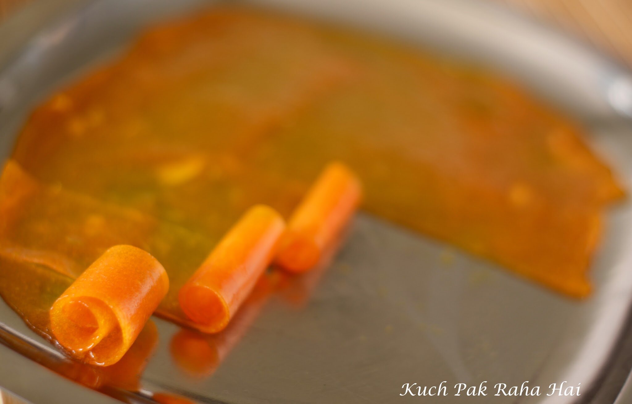 Mango Fruit roll ups fruit leather recipe made under sun without oven