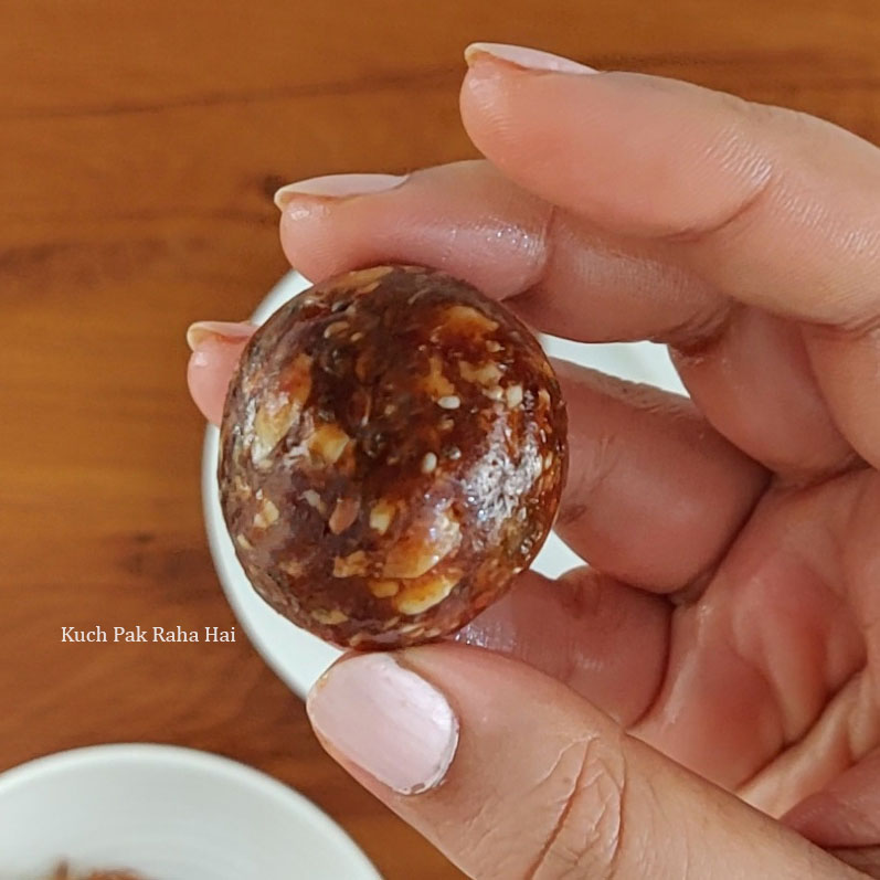 Dates Balls Khajoor laddo Step 6