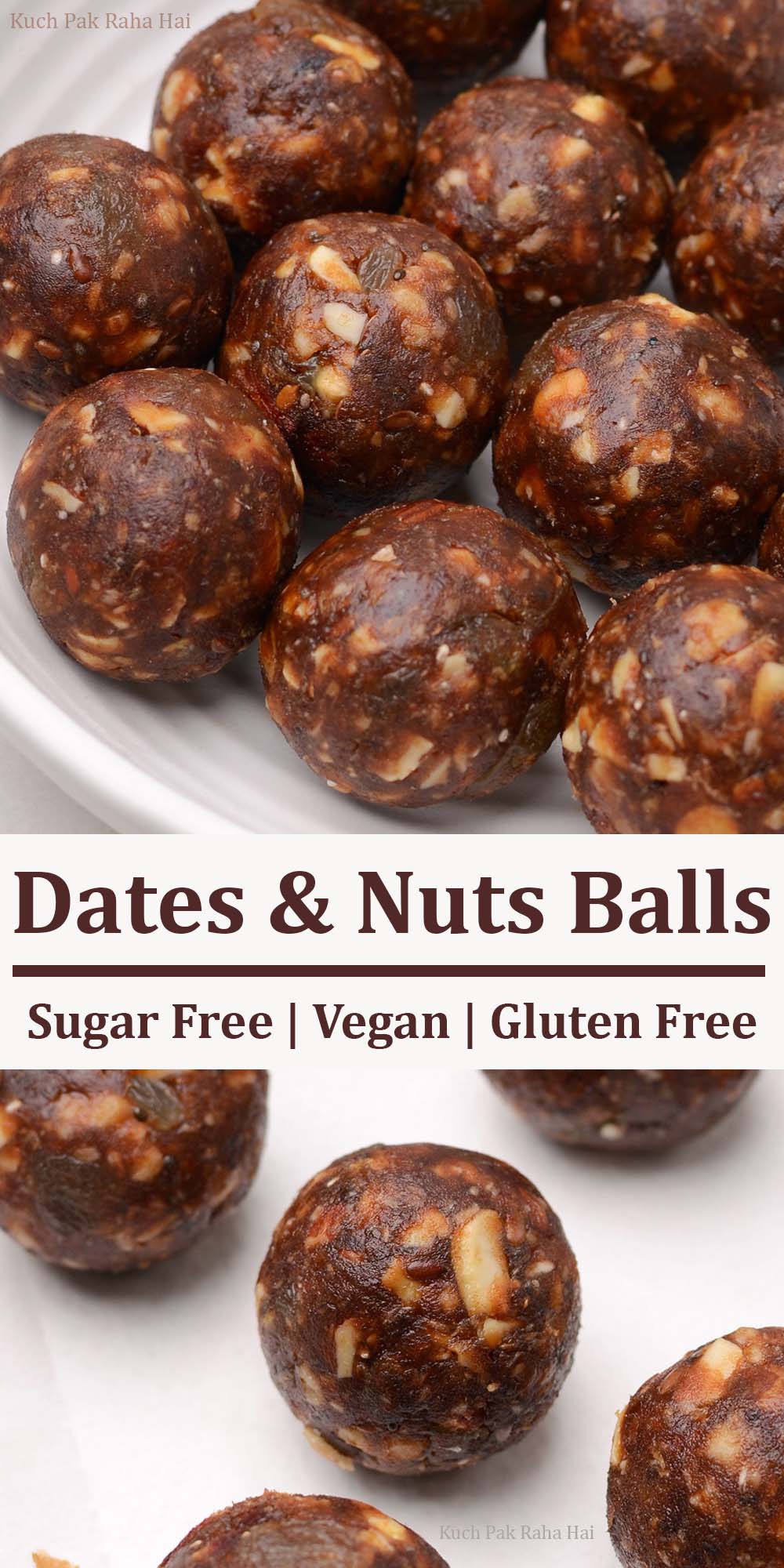 Sugar Free Dates Energy Balls Ladoo