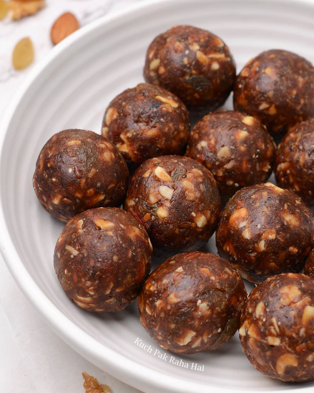 Dates Nuts Ladoo Energy Balls Recipe