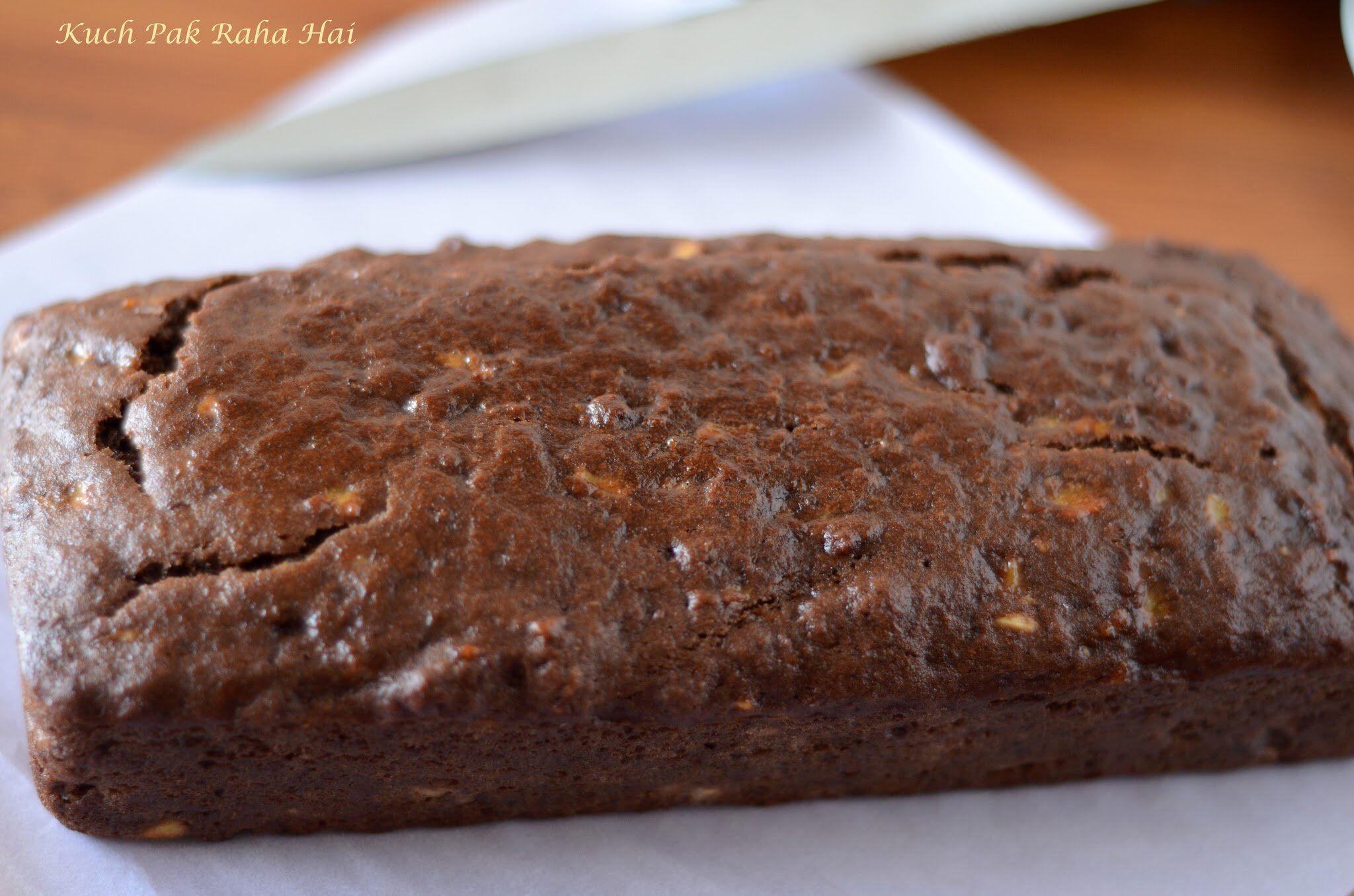 Vegan Eggless Banana Bread with whole wheat flour