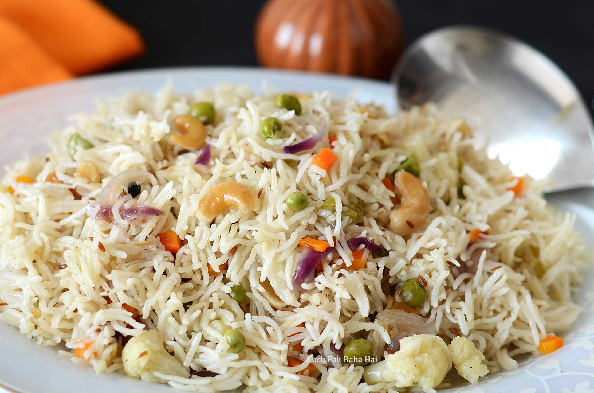 Veg Pulao recipe.