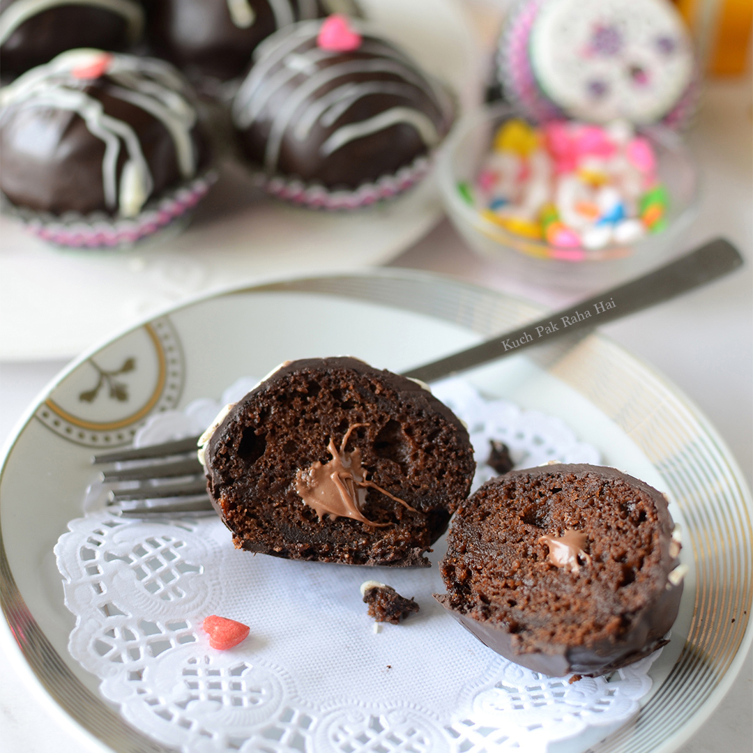 Eggless cake pops made in appe pan. Easy No bake dessert recipe.