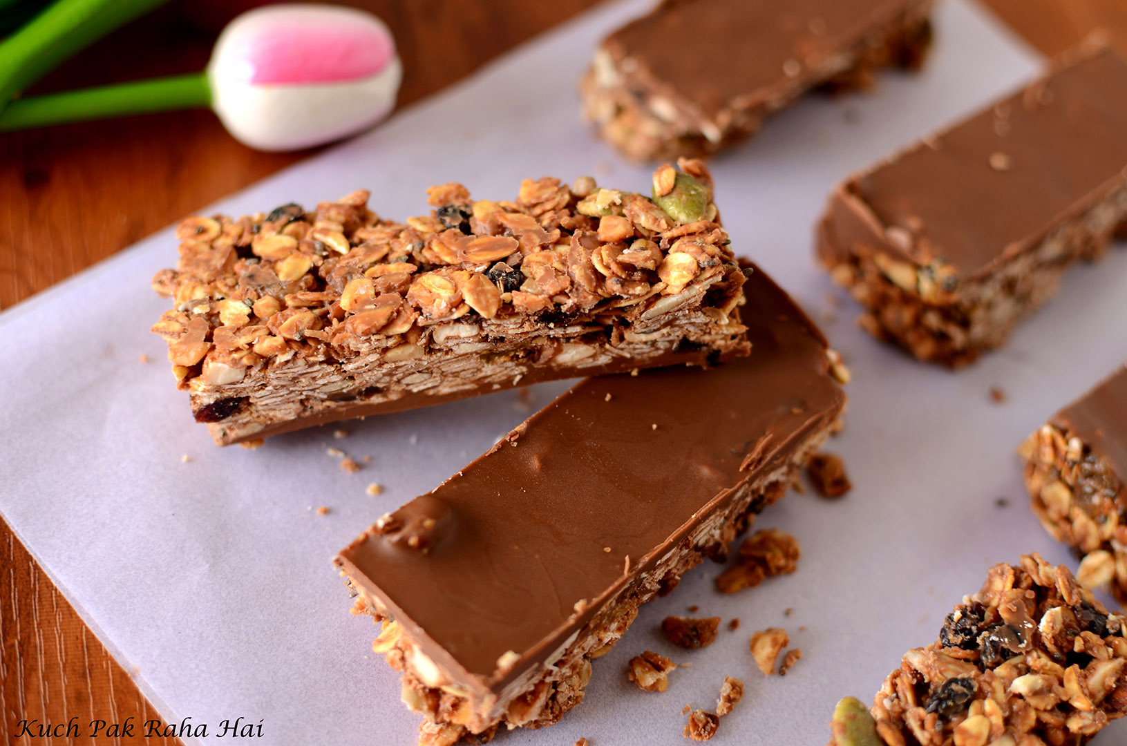 Homemade Easy No Bake Granola Bars Recipe