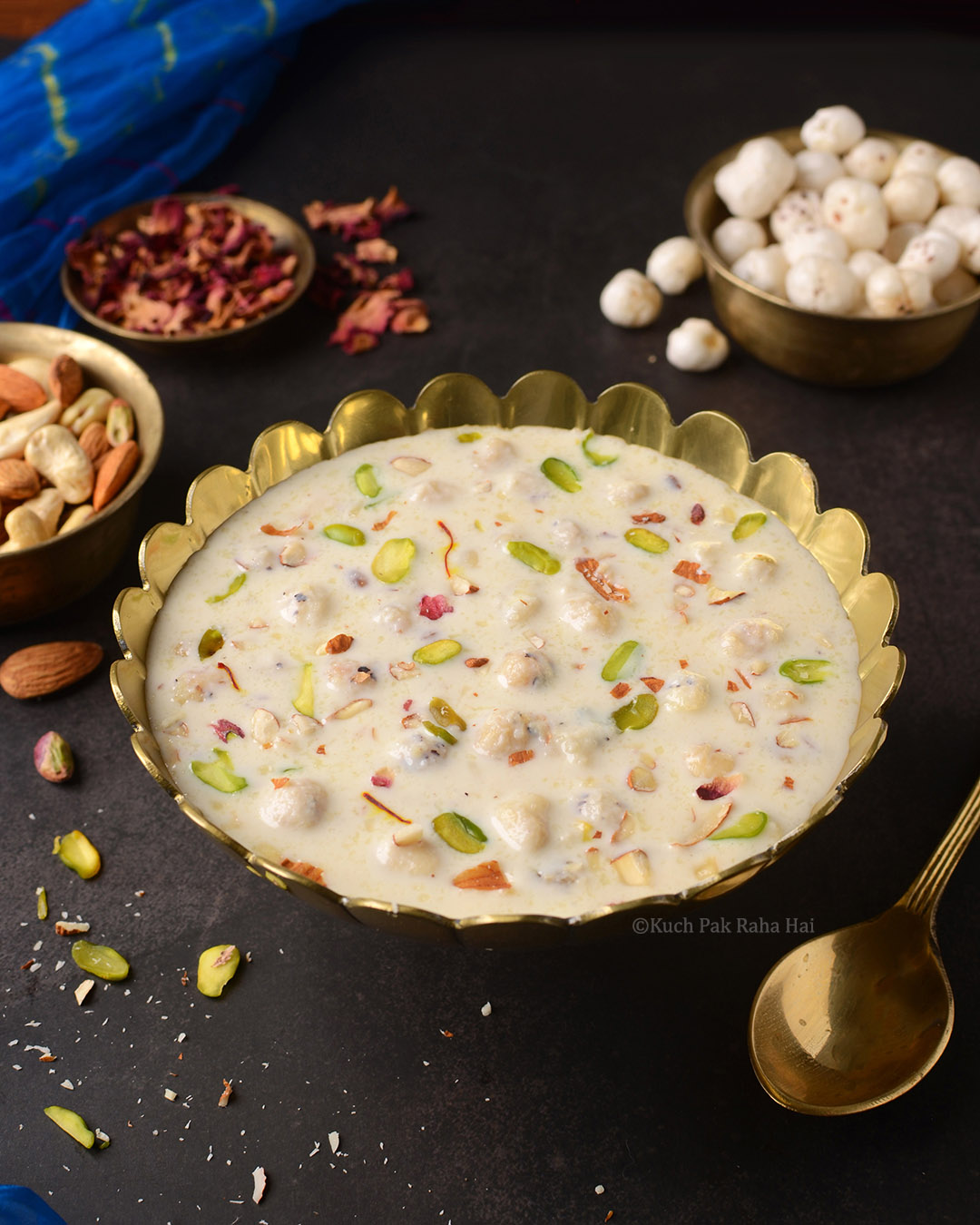 Makhana Kheer (pudding recipe with fox nuts).