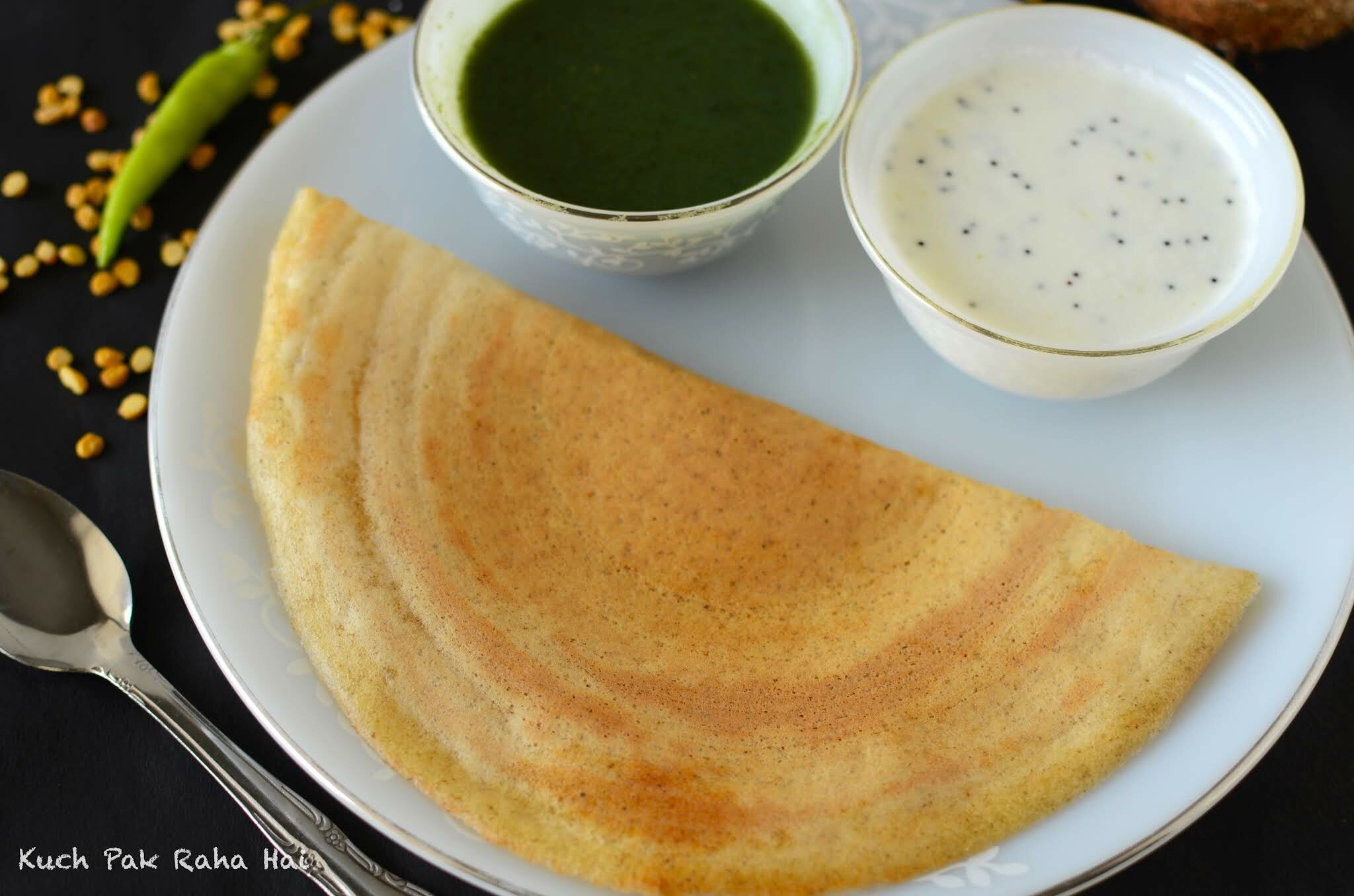 Instant Mixed Dal Lentils Dosa Recipe