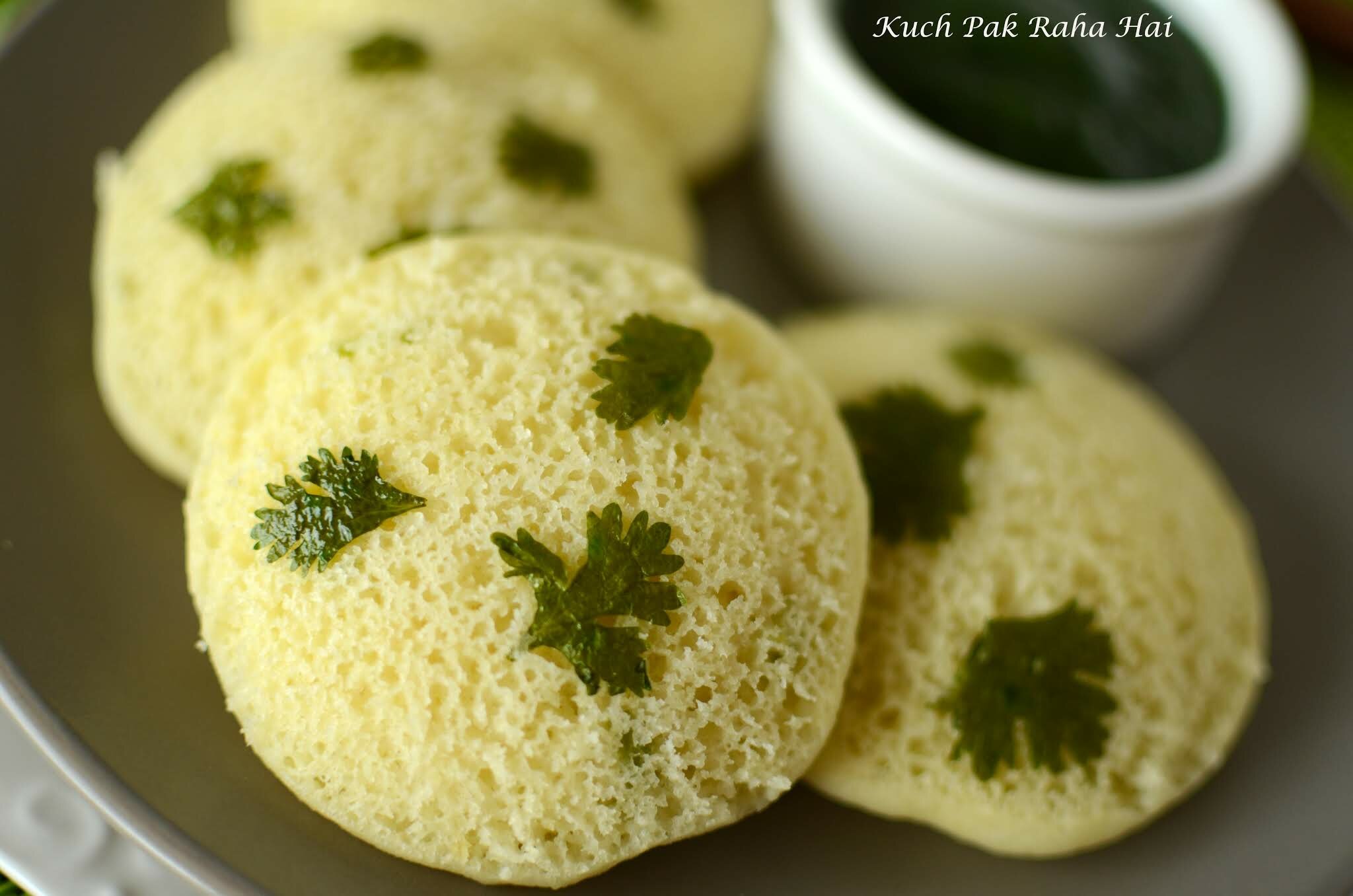 Instant moong dal idli recipe without rice & no fermentation