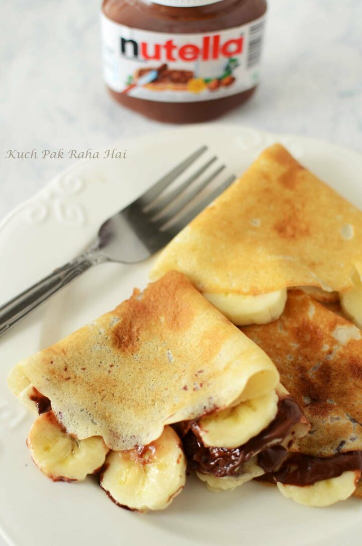 Easy Eggless Crepes Recipe