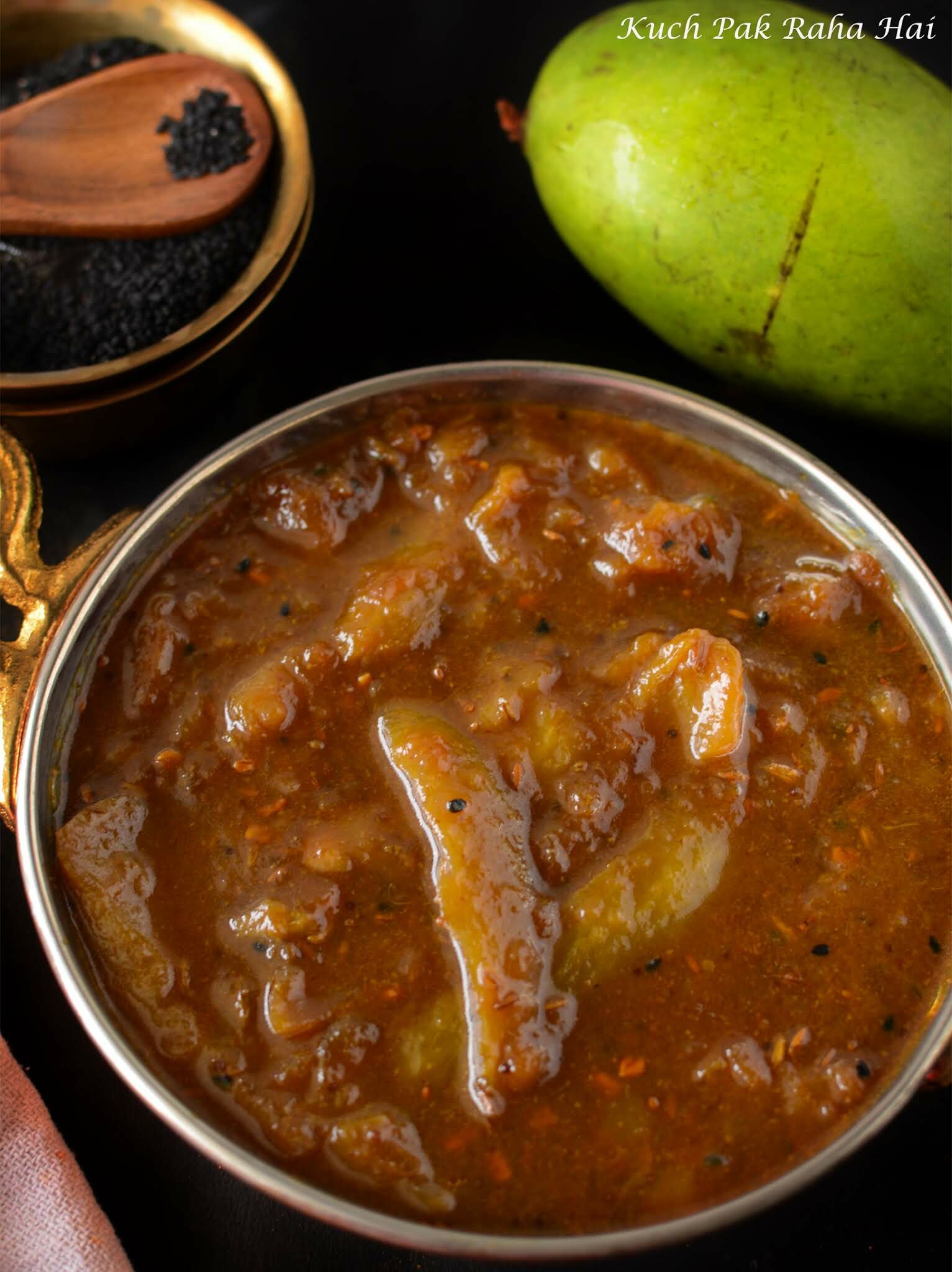 Aam Ki Launji Recipe Khatti Meethi Raw Mango Chutney