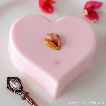 Rose Panna Cotta.