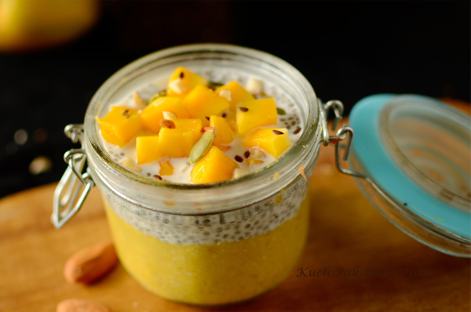Mango Overnight Oats Recipe for breakfast
