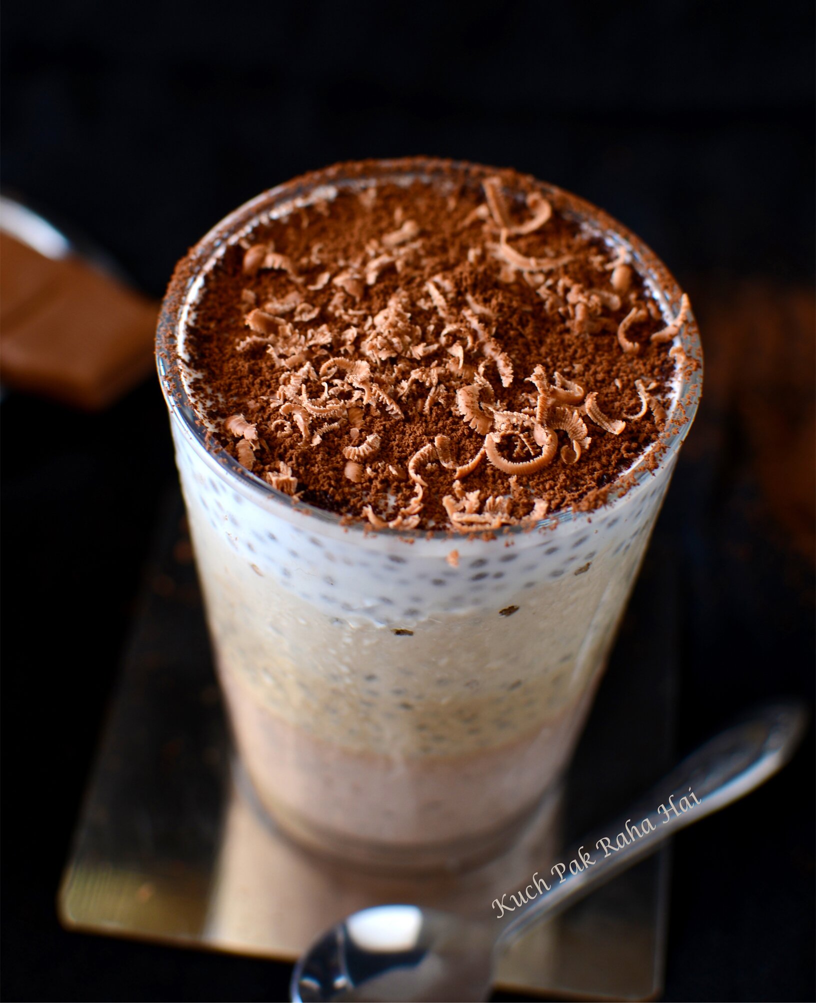 Vegan Tiramisu Chia Seed Pudding Recipe