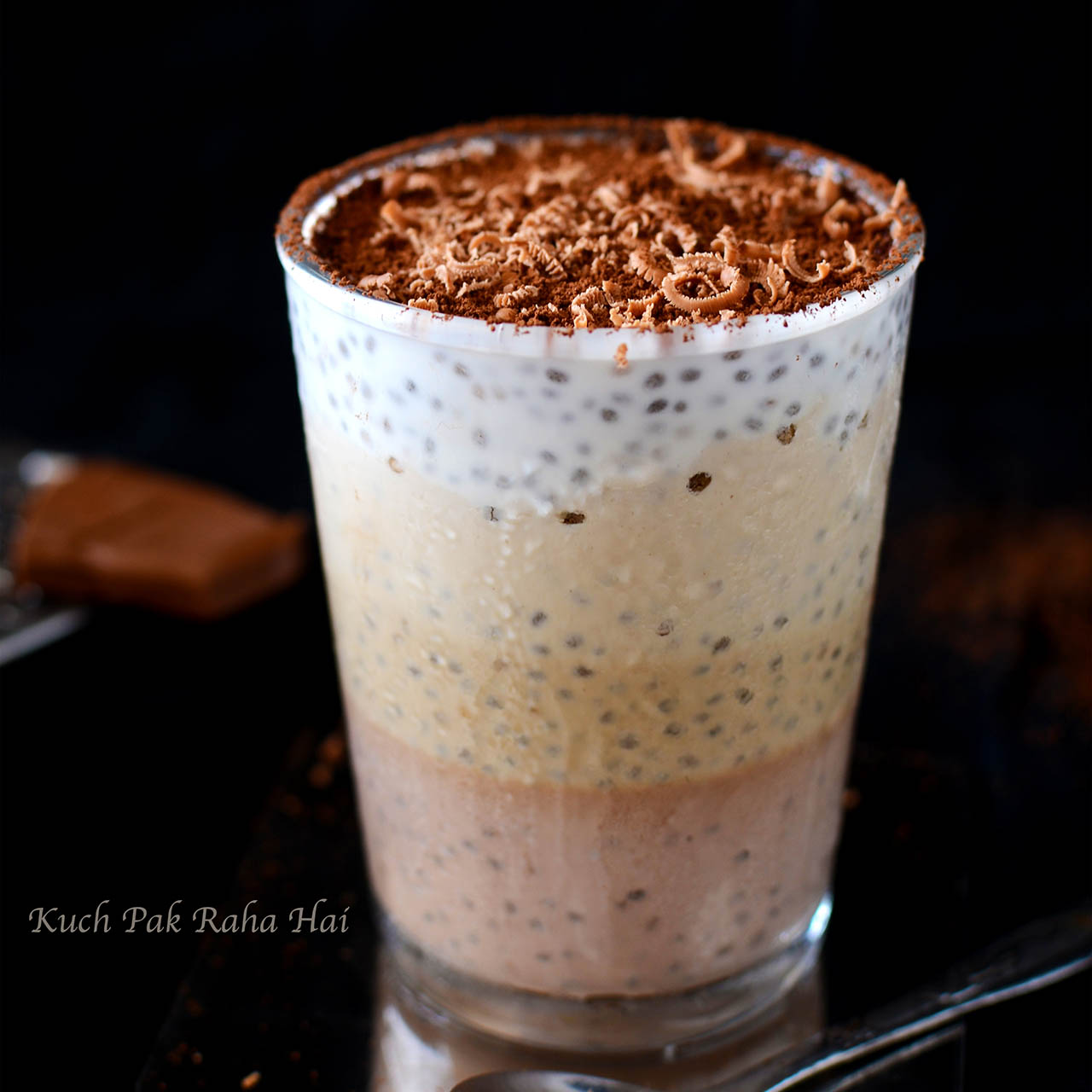 Tiramisu Chia Seed Pudding Recipe Vegan Breakfast.