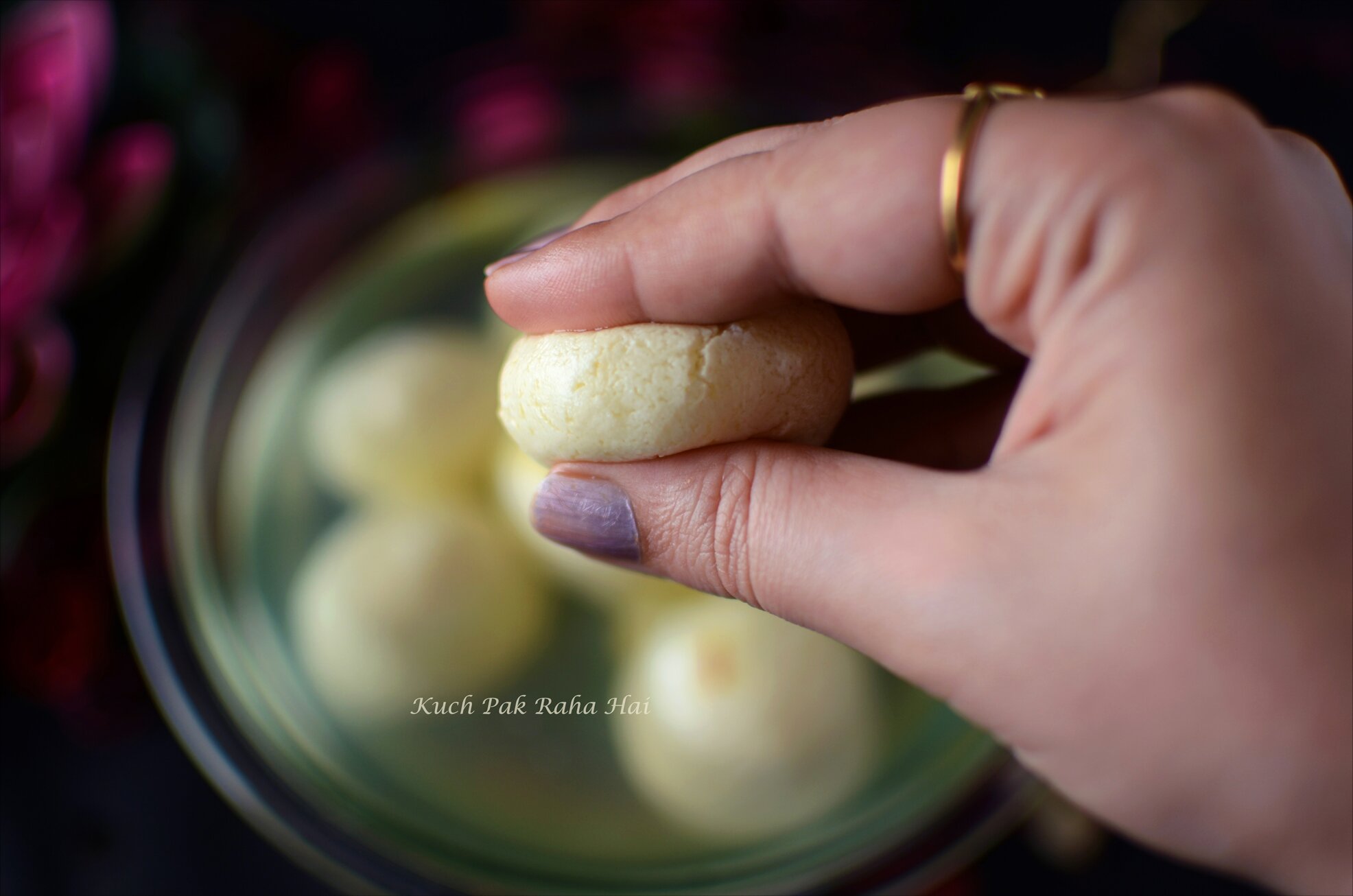 Bengali sponge rasgulla recipe in pressure cooker.