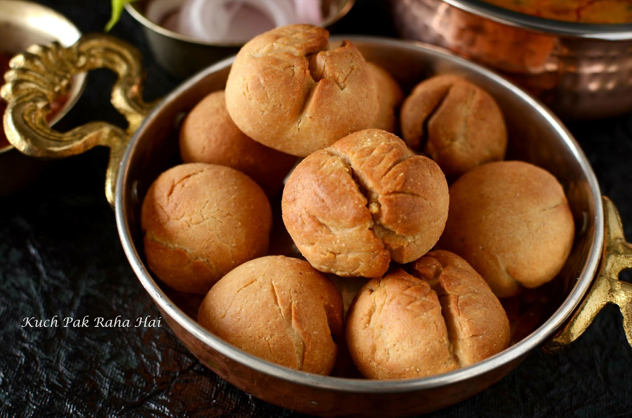 Rajasthani Dal Bati in Air Fryer