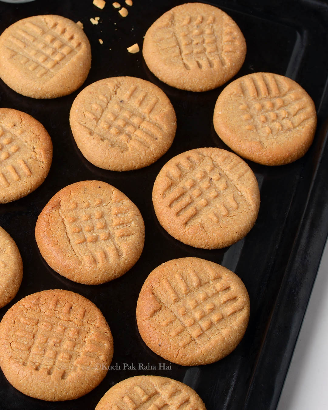 Peanut butter almond flour cookies.