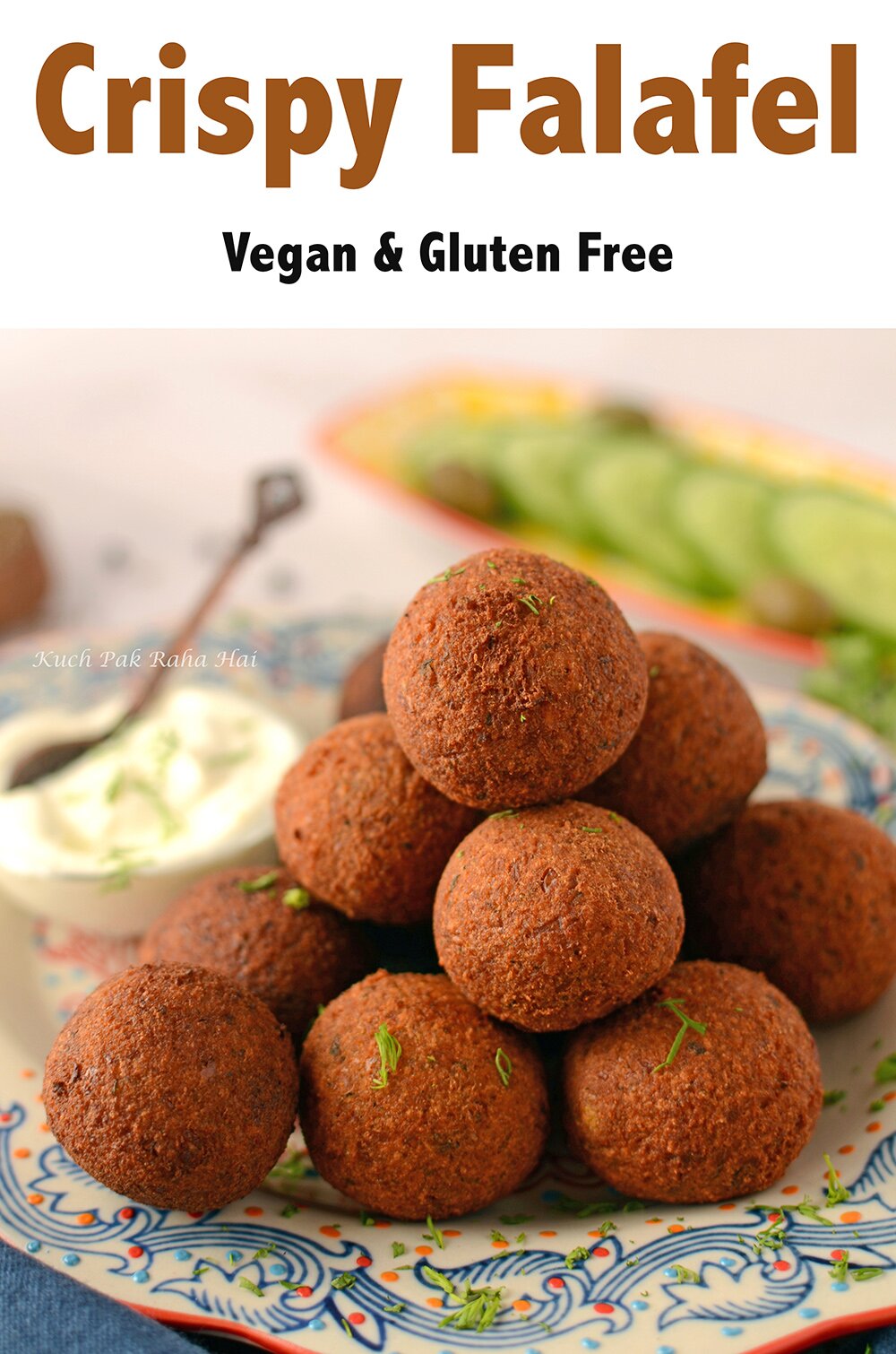 Easy Falafel Recipe using chickpeas High Protein Vegan Gluten Free Air Fryer