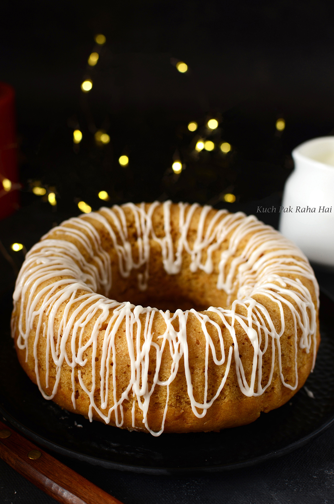 Eggless Pumpkin Cake Recipe Halloween special