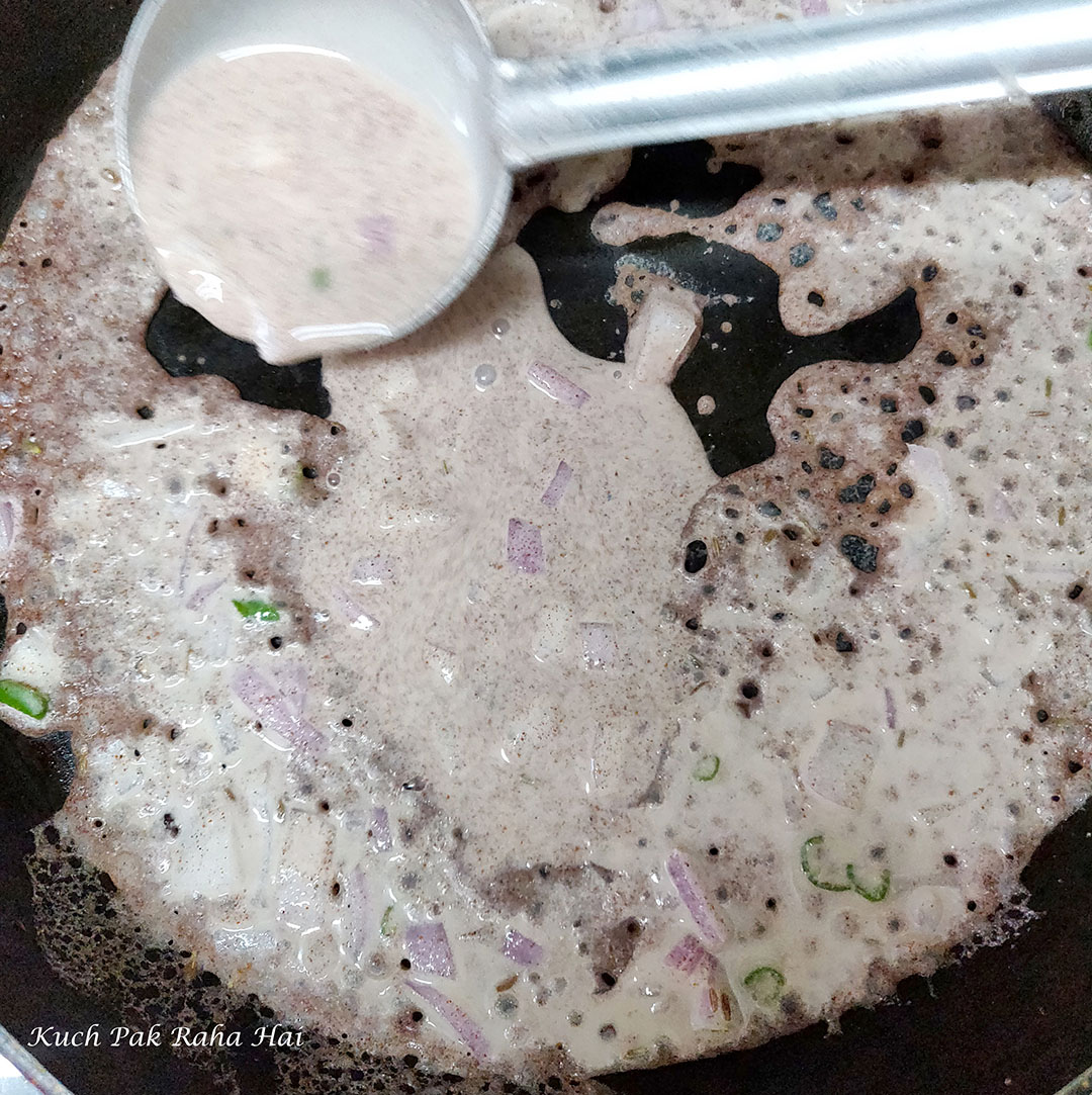 How to make ragi dosa.