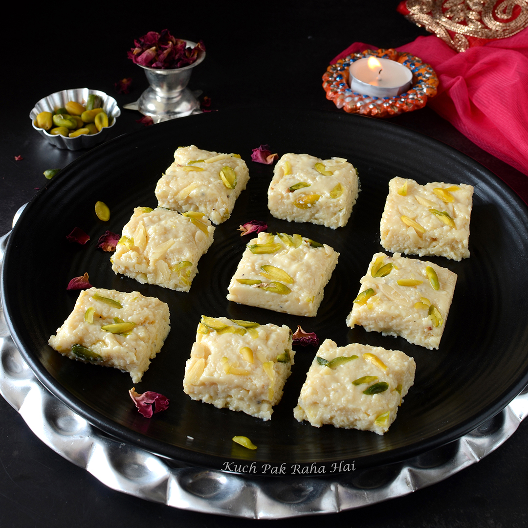 easy kalakand recipe.