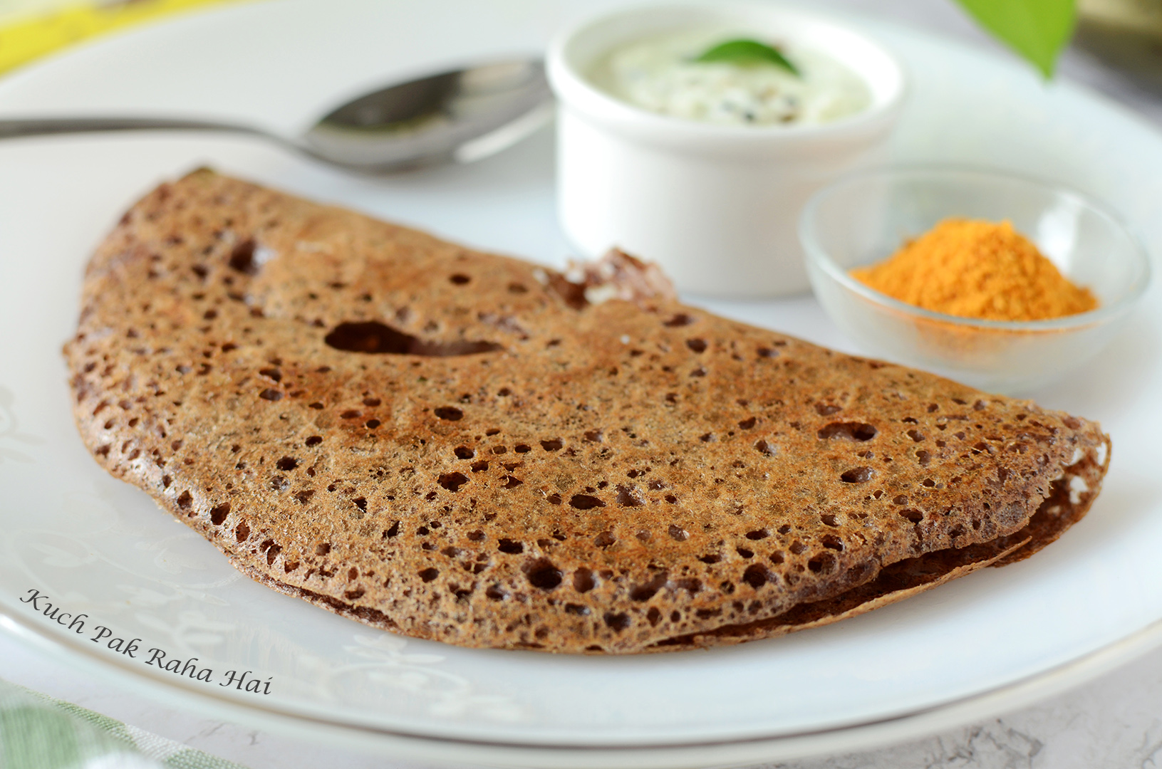 Instant Ragi Dosa Recipe without rava without Fermentation with rice flour