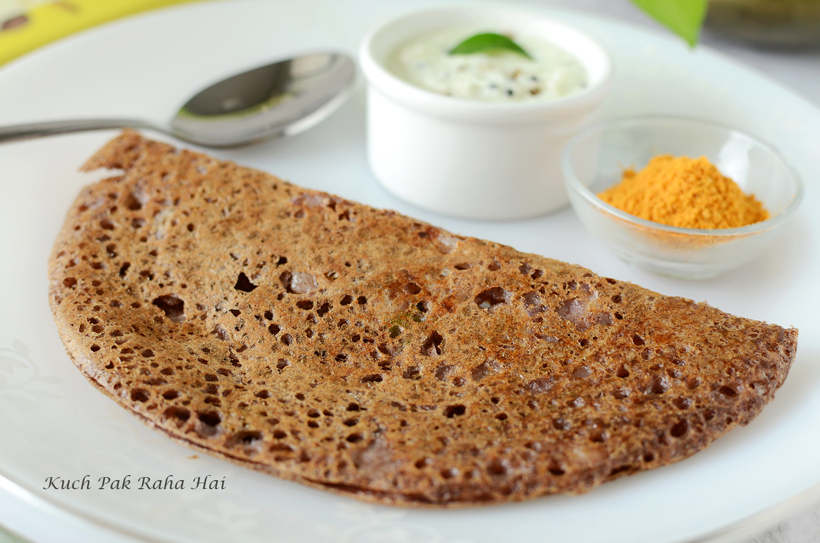 Instant Ragi Dosa Recipe without rava, without fermentation, with rice flour