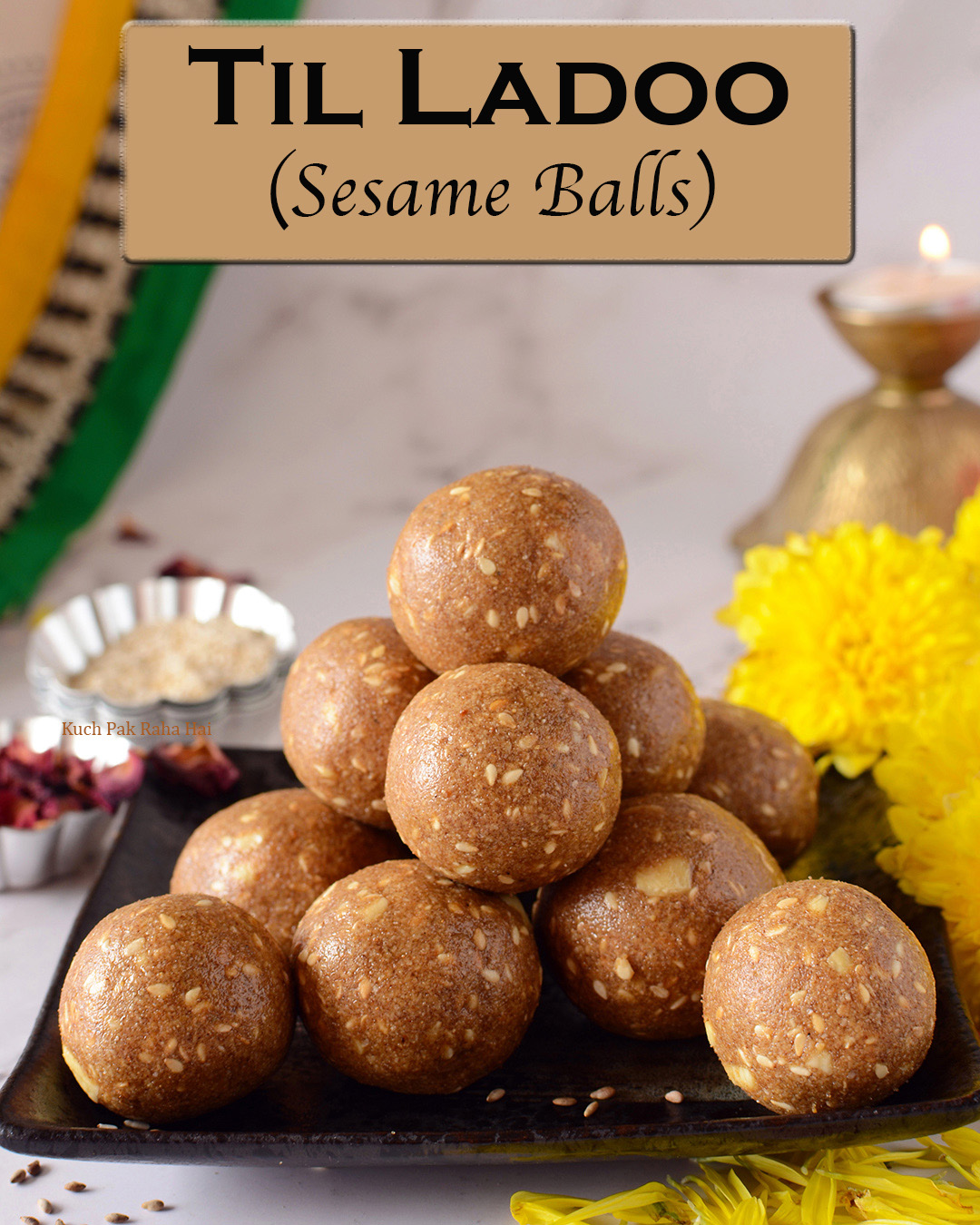 Til Ladoo Sesame Balls Recipe Gluten Free Vegan