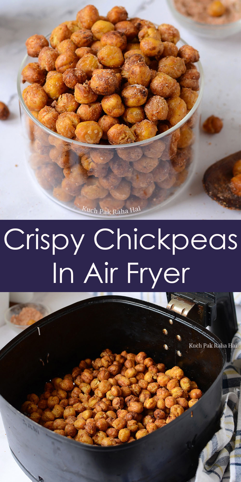 Crispy Chickpeas In Air Fryer Vegan Gluten Free Snack