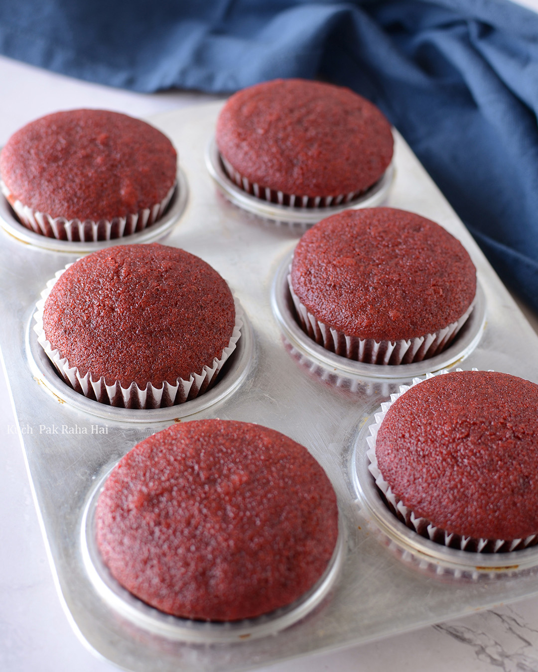 Best Eggless Red Velvet Cupcakes Recipe