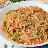 Thai Peanut Sauce Noodles