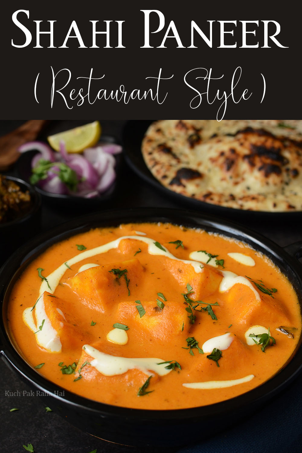 Shahi Paneer Recipe Restaurant Style