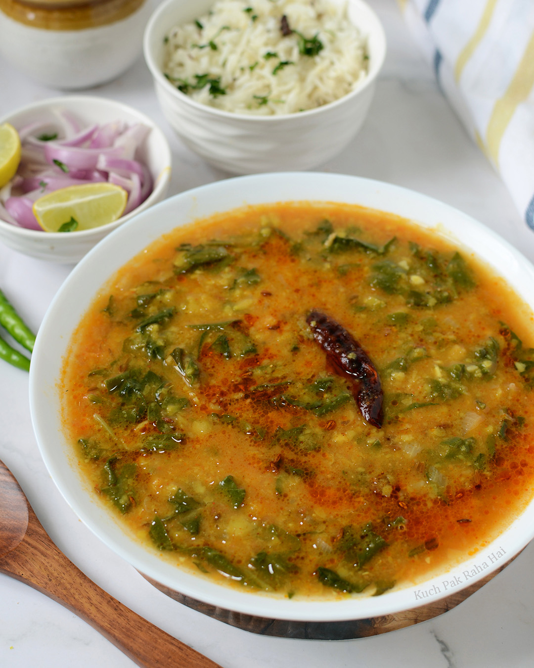 Dal Palak Recipe, Spinach lentil, Spinach Dal 