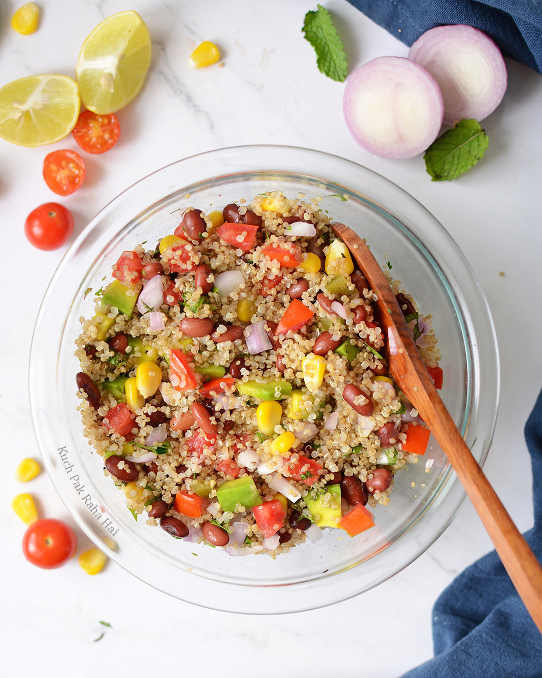 Quinoa Salad Mexican Vegan