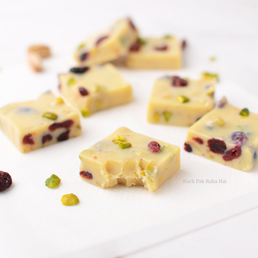 Easy White Chocolate Fudge Recipe